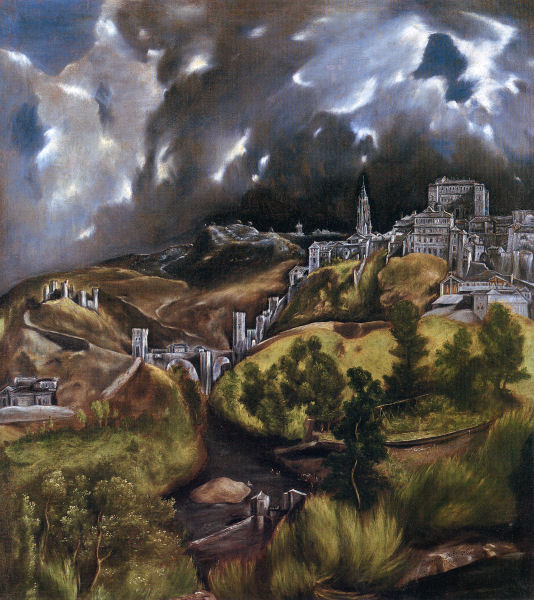 Le Greco, Vue de Tolède, 1600